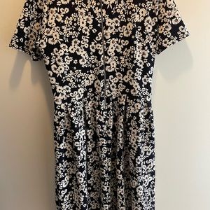 LulaRoe dress. Stretchy fabric and zipper back.